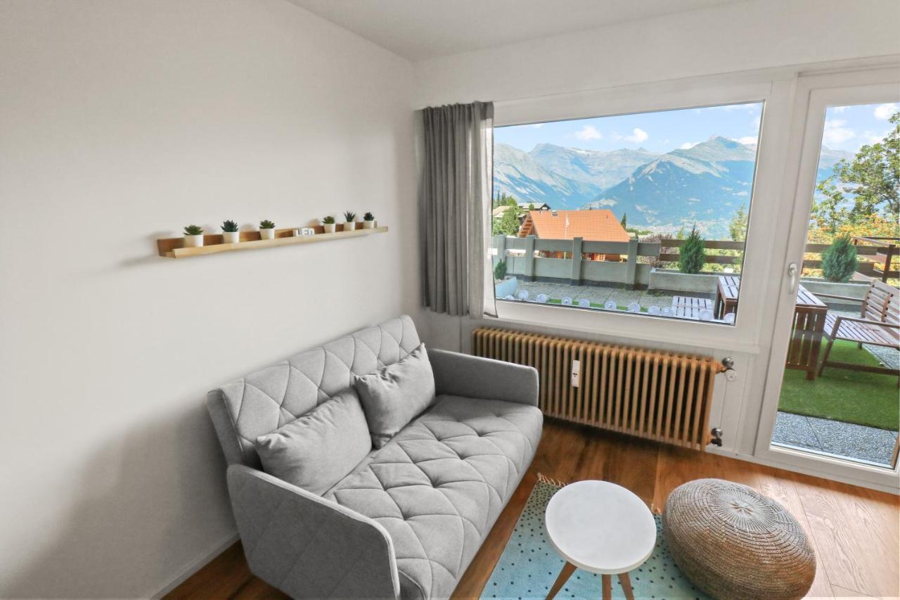 Superbe Appartement Avec Piscine Nendaz Buitenkant foto